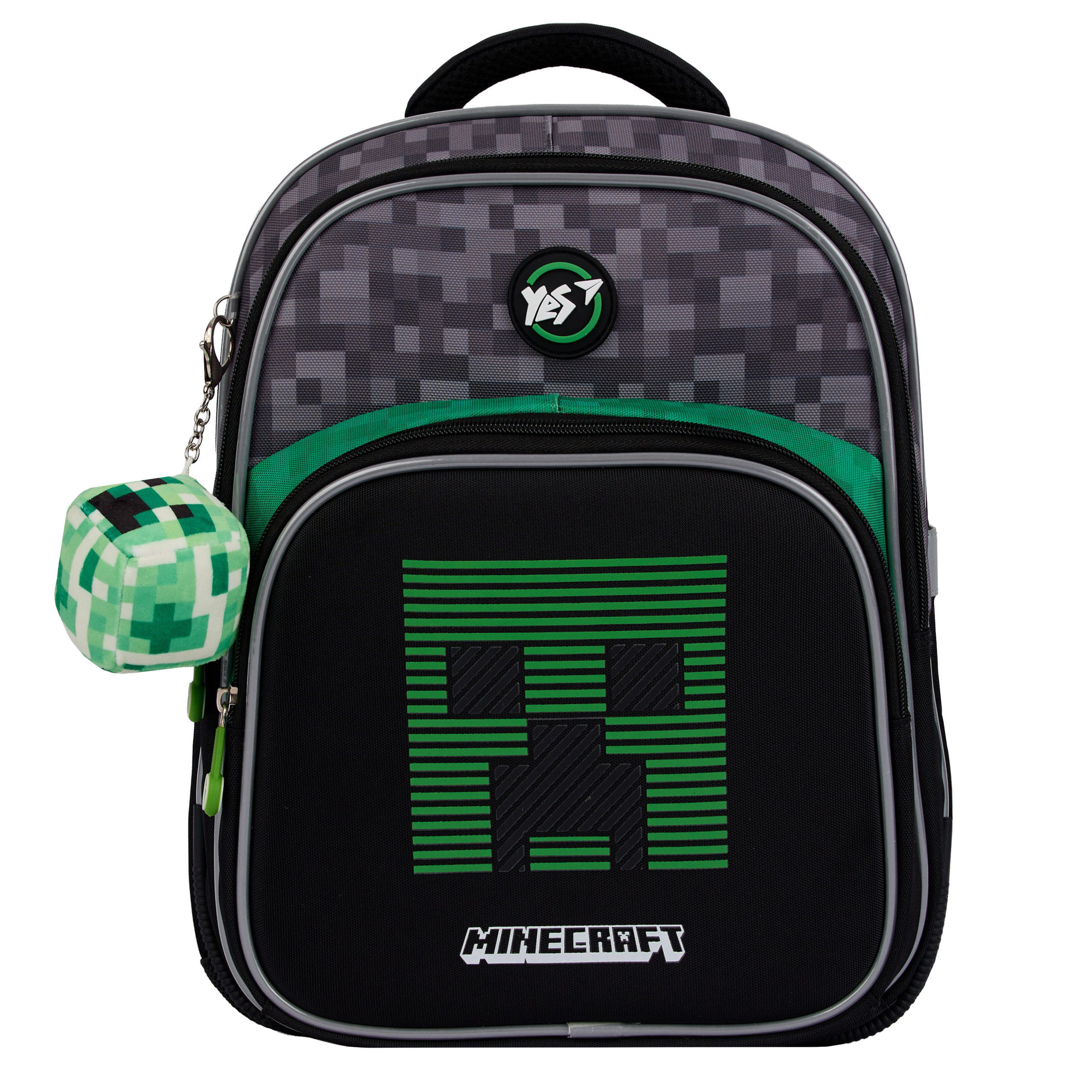 Рюкзак школьный полукаркасный YES S-91 "Minecraft World", 550006 2