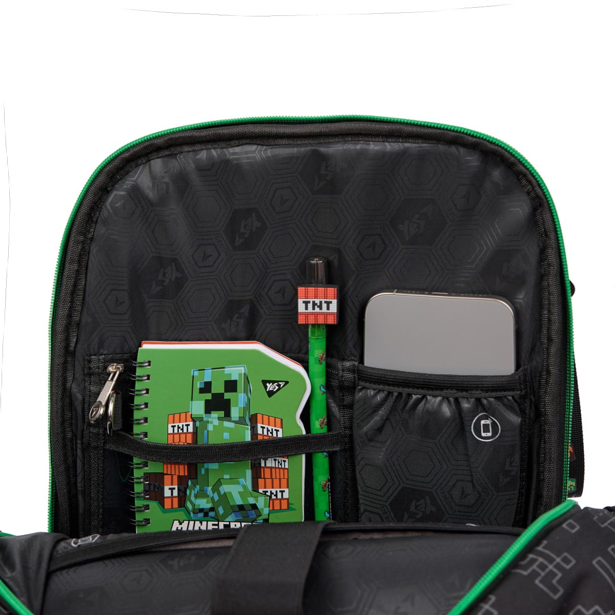 Рюкзак школьный YES S-101 "Minecraft Time", 559823 10