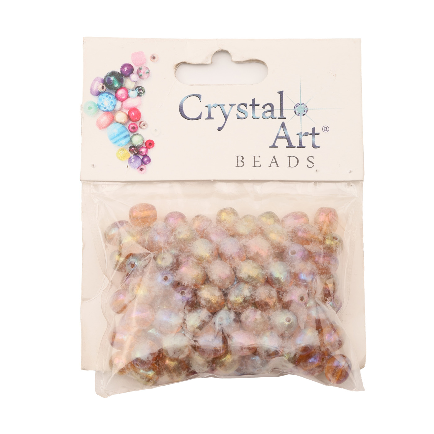 Бусины 6*8 мм 50 г, 11030/111C rainbow, Crystal Art 1