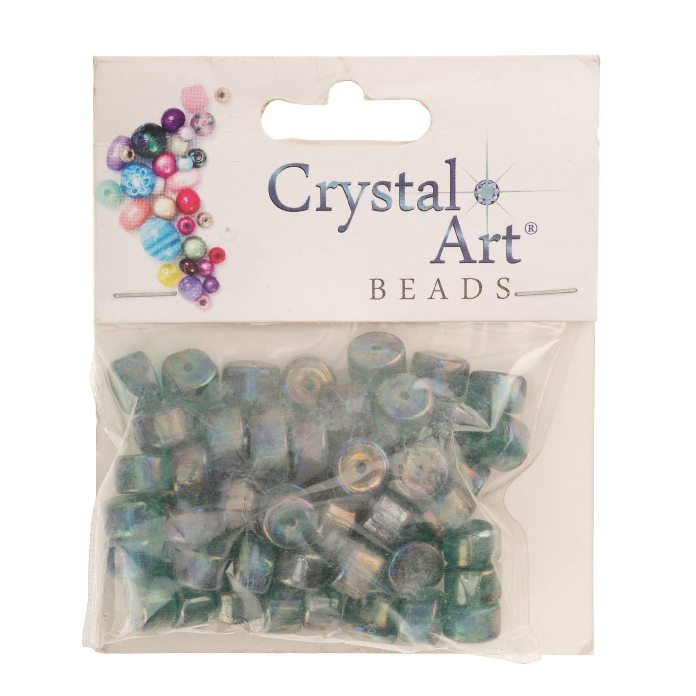 Намистини 9*6 мм, 50 г, rainbow 11066/004C Crystal Art