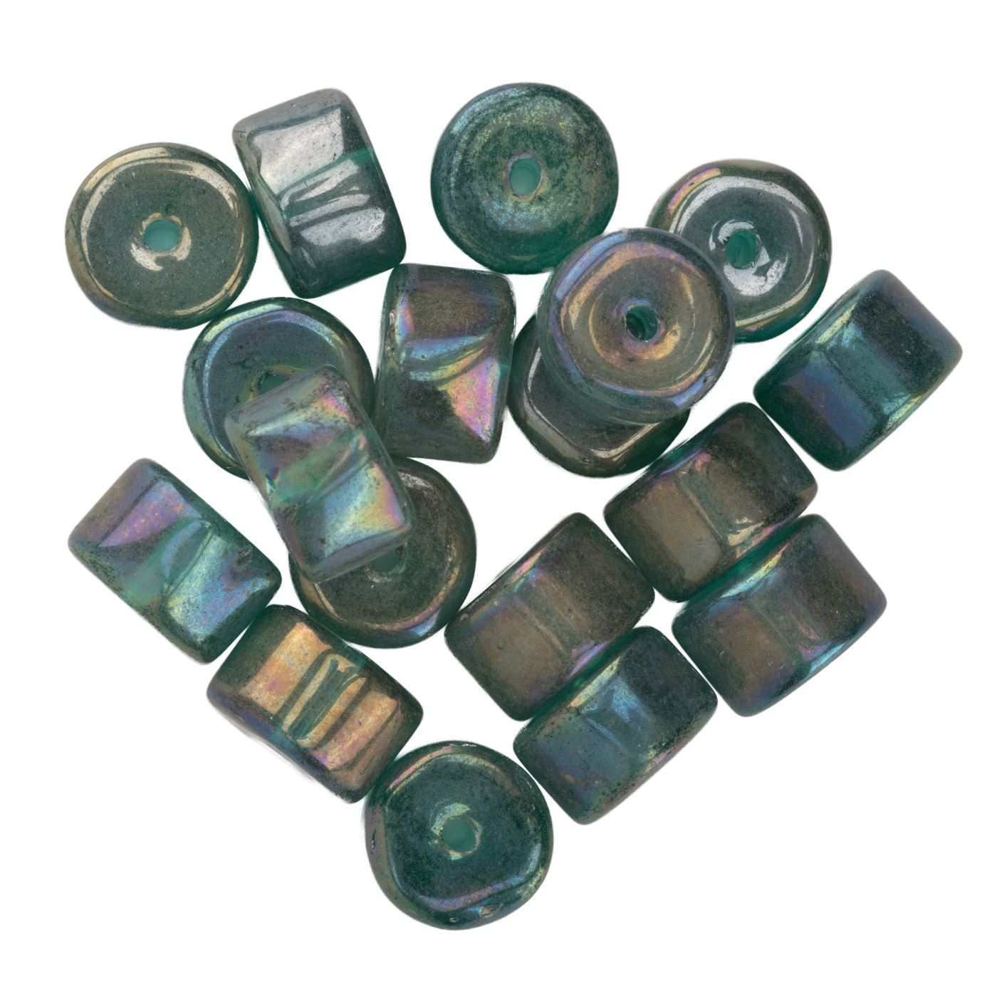 Намистини 9*6 мм, 50 г, rainbow 11066/004C Crystal Art 1