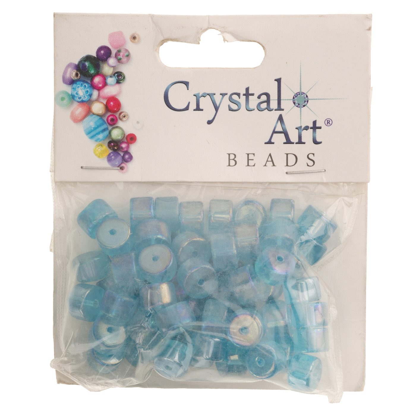 Намистини 9*6 мм, 50 г, rainbow 11066/101C Crystal Art 1