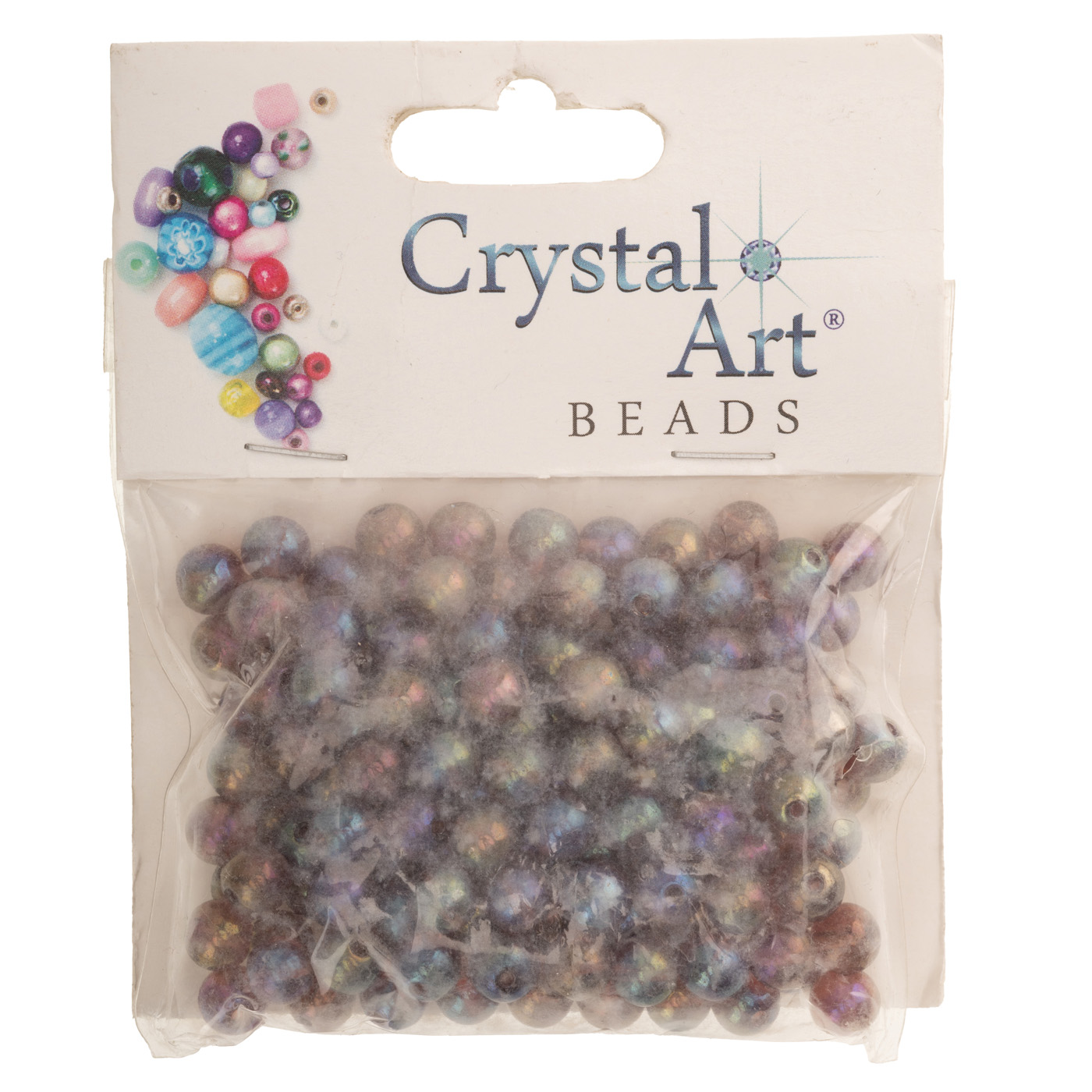 Бусины 6 мм 50 г, 11004/008C rainbow, Crystal Art 1