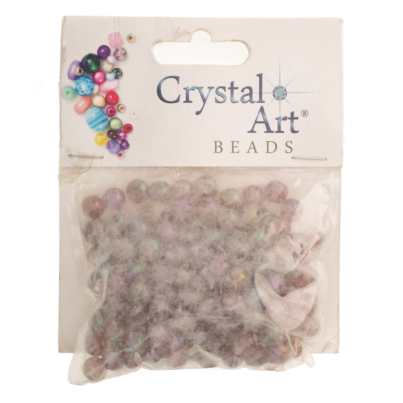 Намистини 6 мм 50 г, 11004/025C rainbow, Crystal Art 1