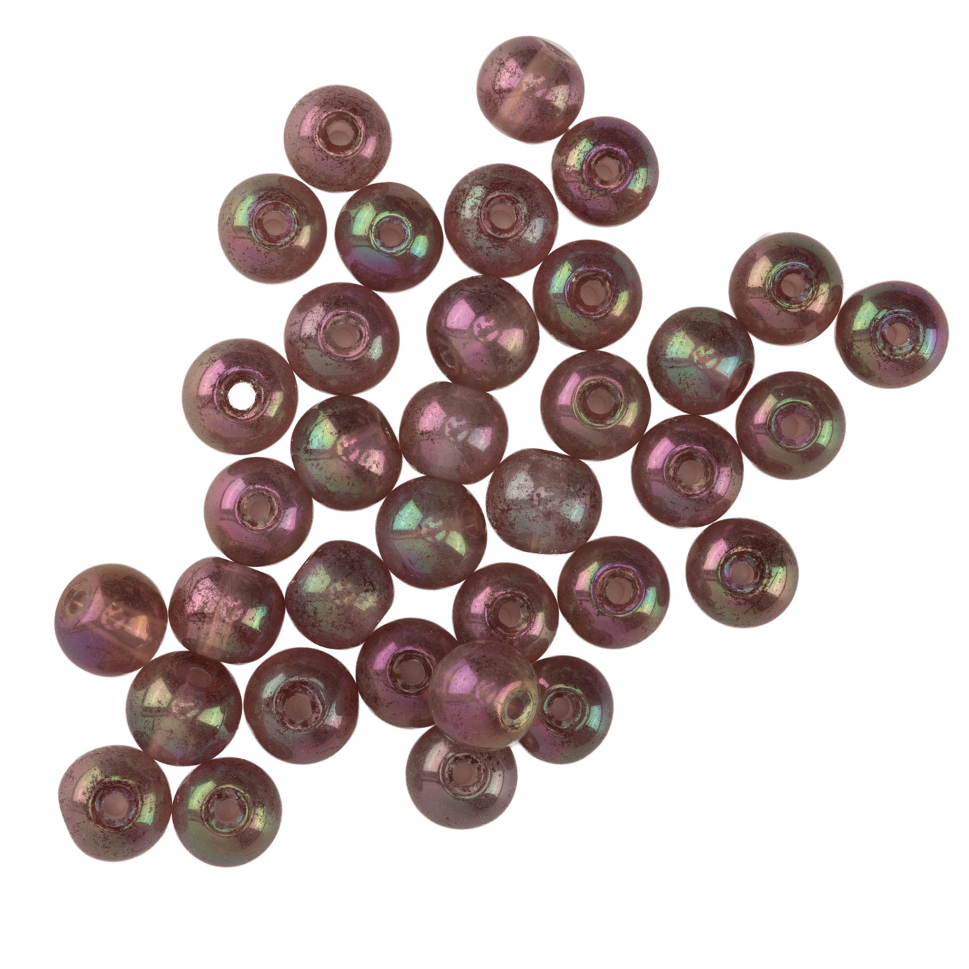 Намистини 6 мм 50 г, 11004/025C rainbow, Crystal Art