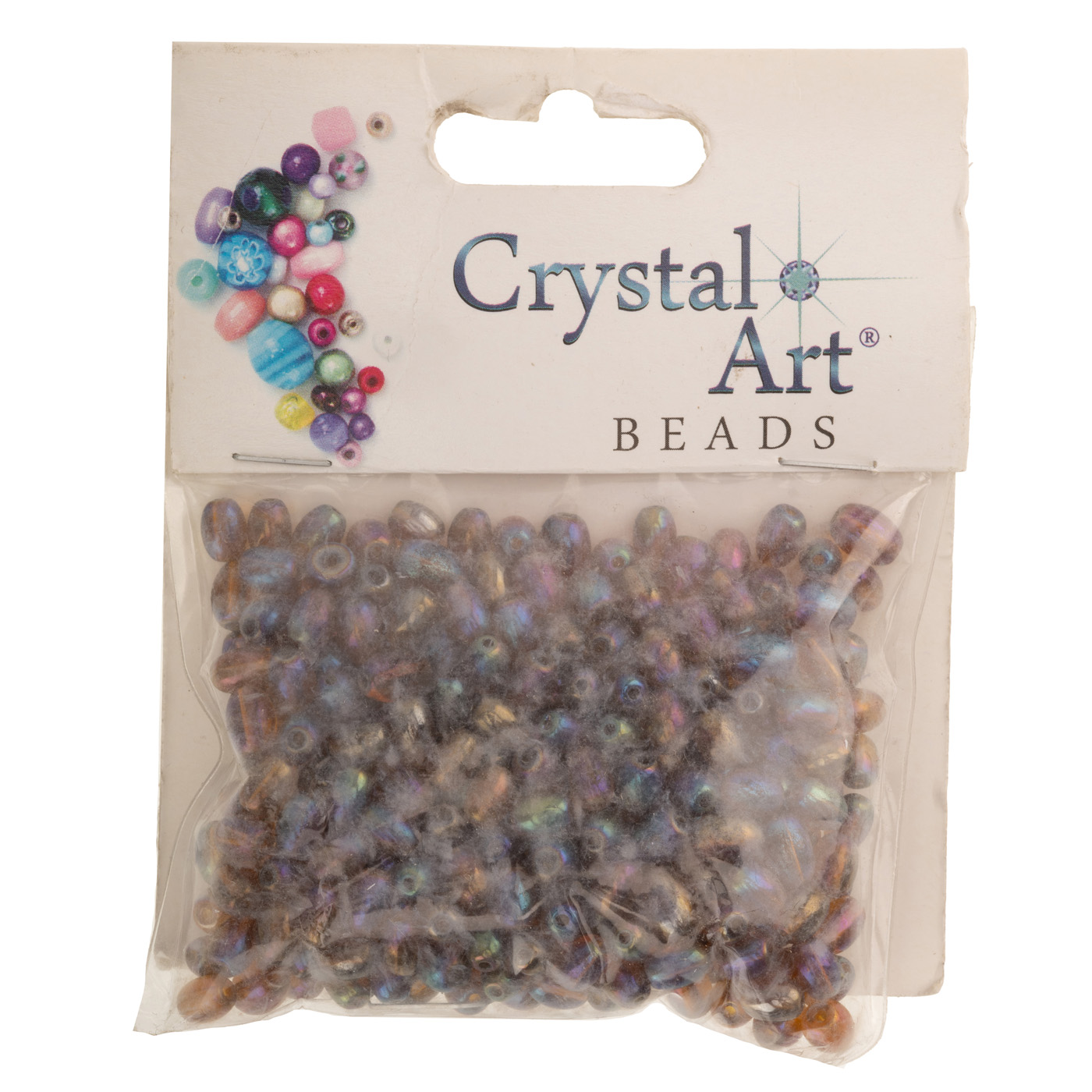 Бусины 4*5 мм 50 г, 11028/017C rainbow, Crystal Art 1