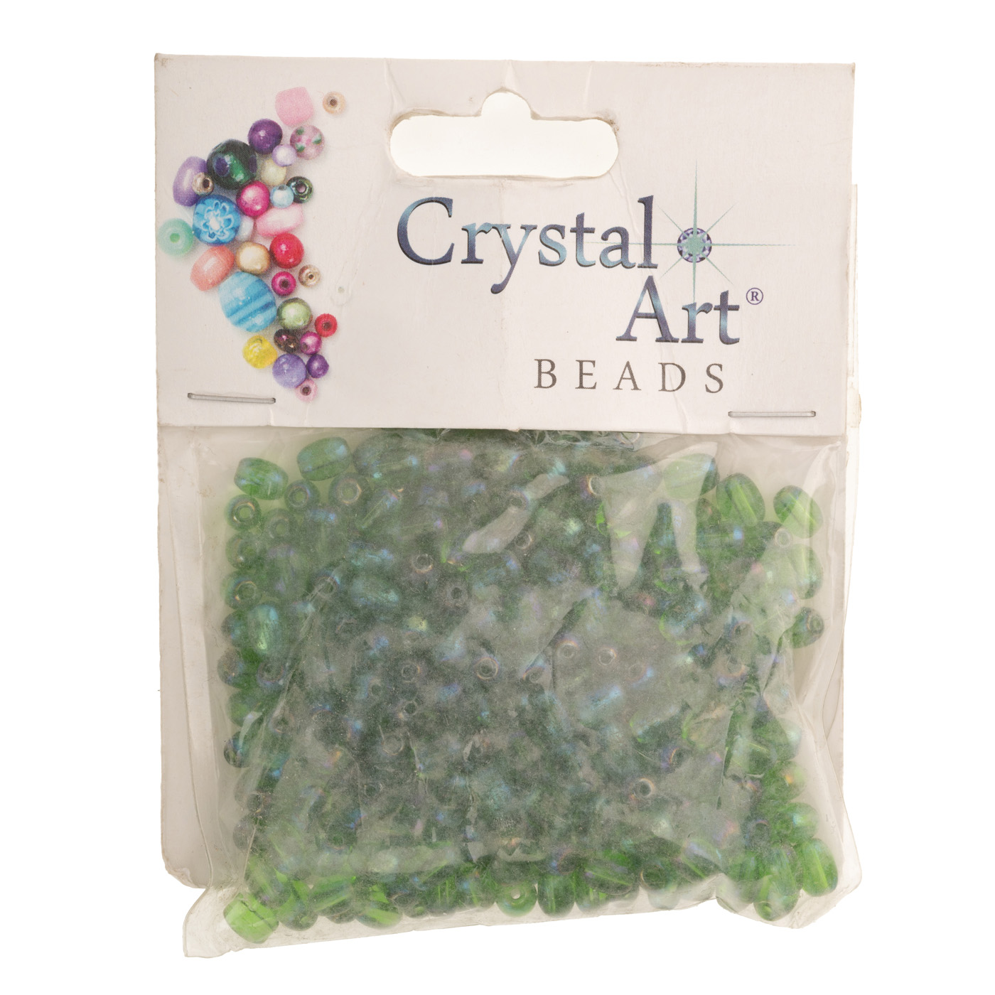 Бусины 4*5 мм 50 г, 11028/043C rainbow, Crystal Art 1
