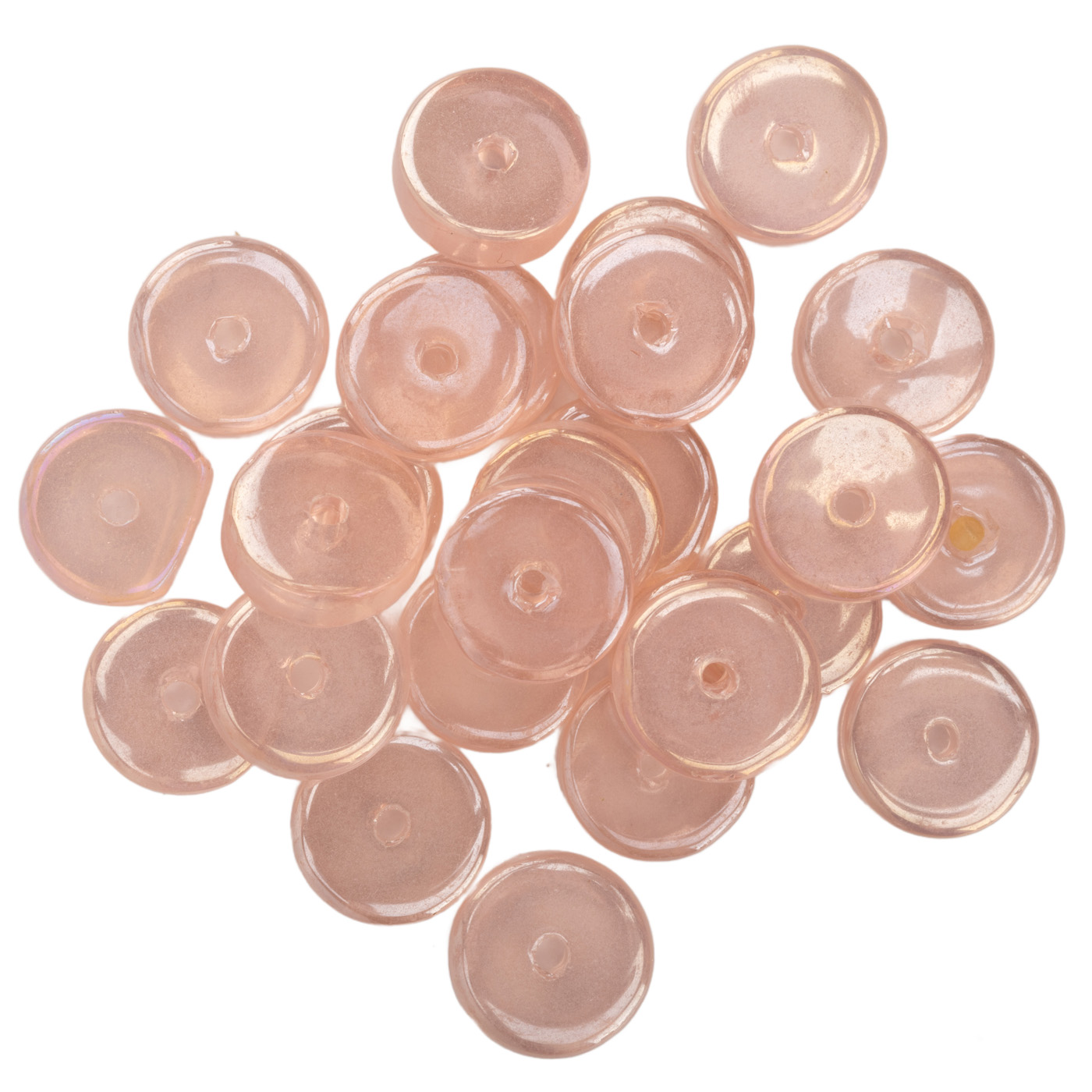 Намистини 10*4 мм, 50 г, luster 11165/050C Crystal Art