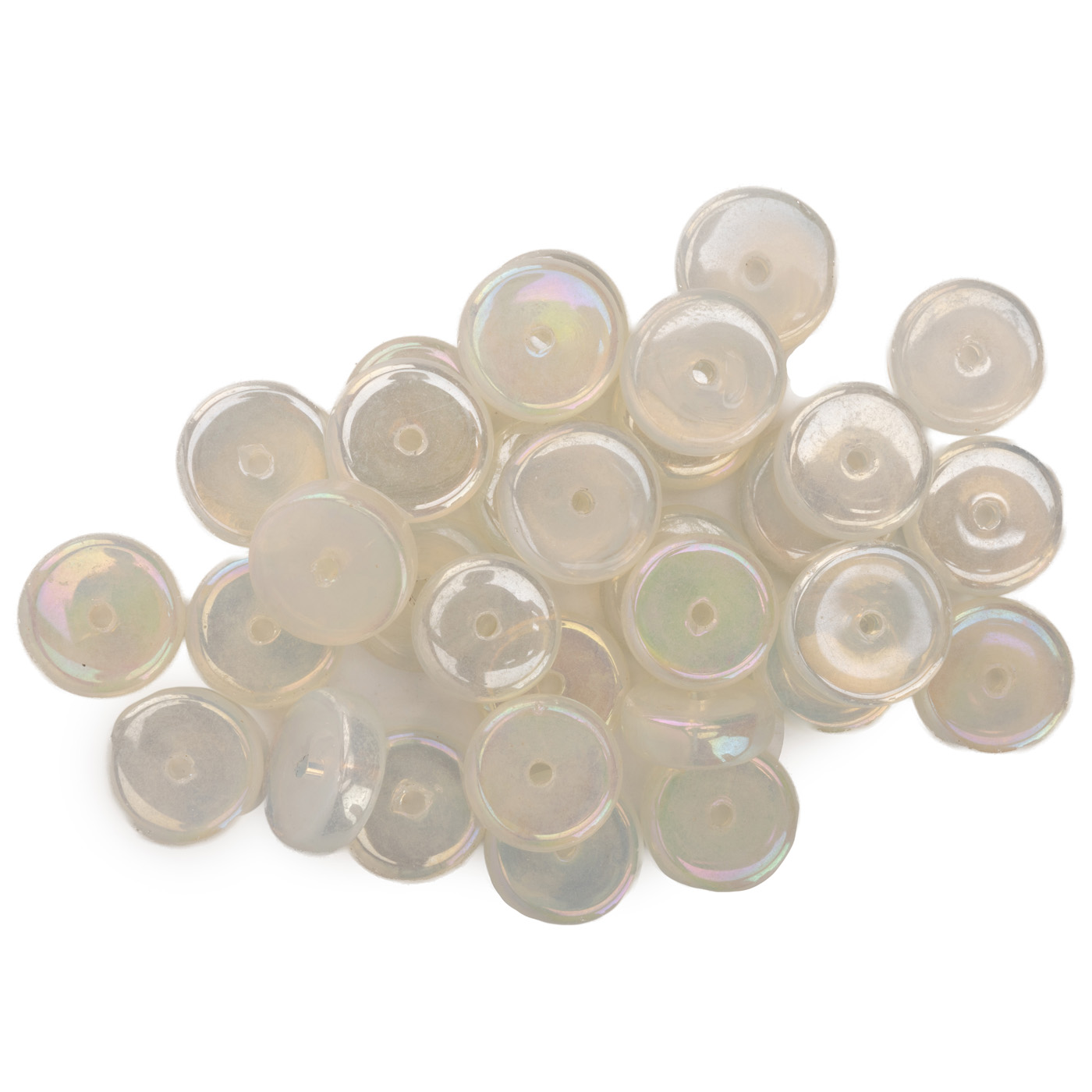 Намистини 10*4 мм, 50 г, rainbow 11165/001C Crystal Art