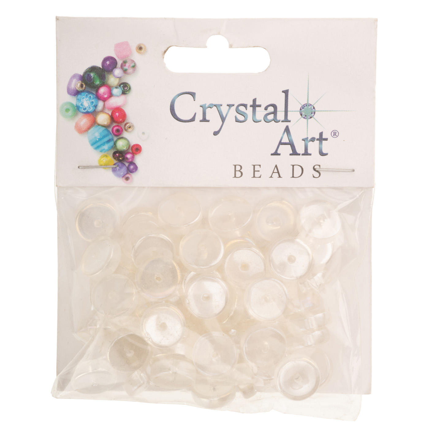 Намистини 10*4 мм, 50 г, rainbow 11165/001C Crystal Art 1