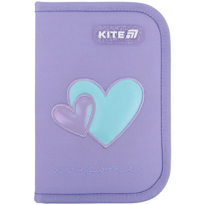 Пенал Kite 1 отделение, 2 отворота, без наполнения 622 Awesome, K25-622-5