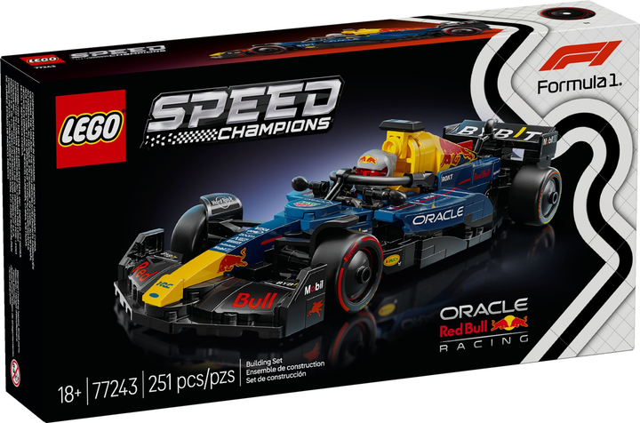 Конструктор Lego Speed ​​Champions "Автомобиль для гонки F1® Oracle Red Bull Racing RB20", 77243