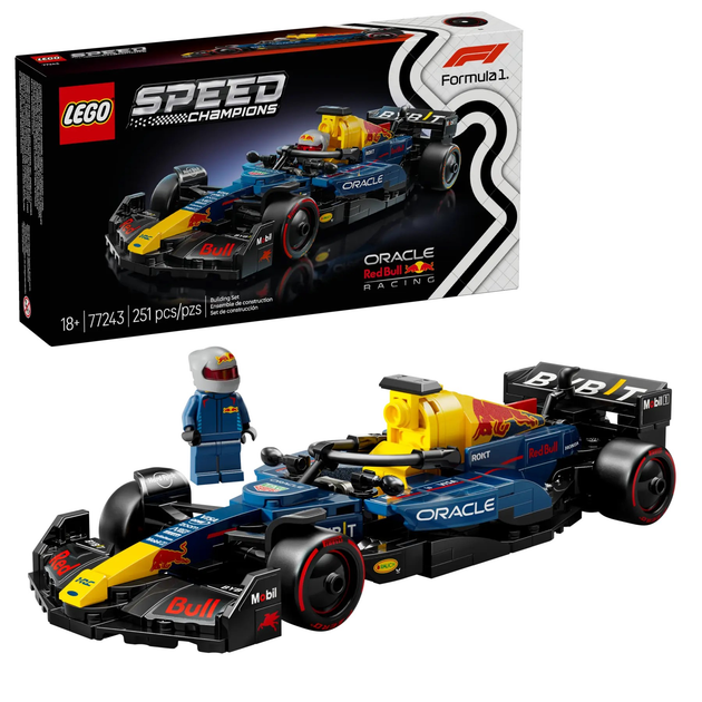 Конструктор Lego Speed ​​Champions "Автомобиль для гонки F1® Oracle Red Bull Racing RB20", 77243 1
