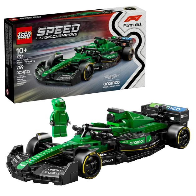 Конструктор Lego Speed ​​Champions "Автомобиль для гонки Aston Martin Aramco F1® AMR24", 77245 1