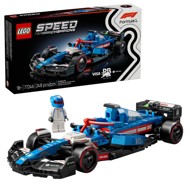 Конструктор Lego Speed Champions "Автомобіль для перегонів F1® Visa Cash RB VCARB 01", 77246 1