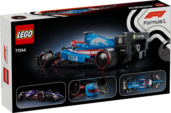 Конструктор Lego Speed Champions "Автомобіль для перегонів F1® Visa Cash RB VCARB 01", 77246 7