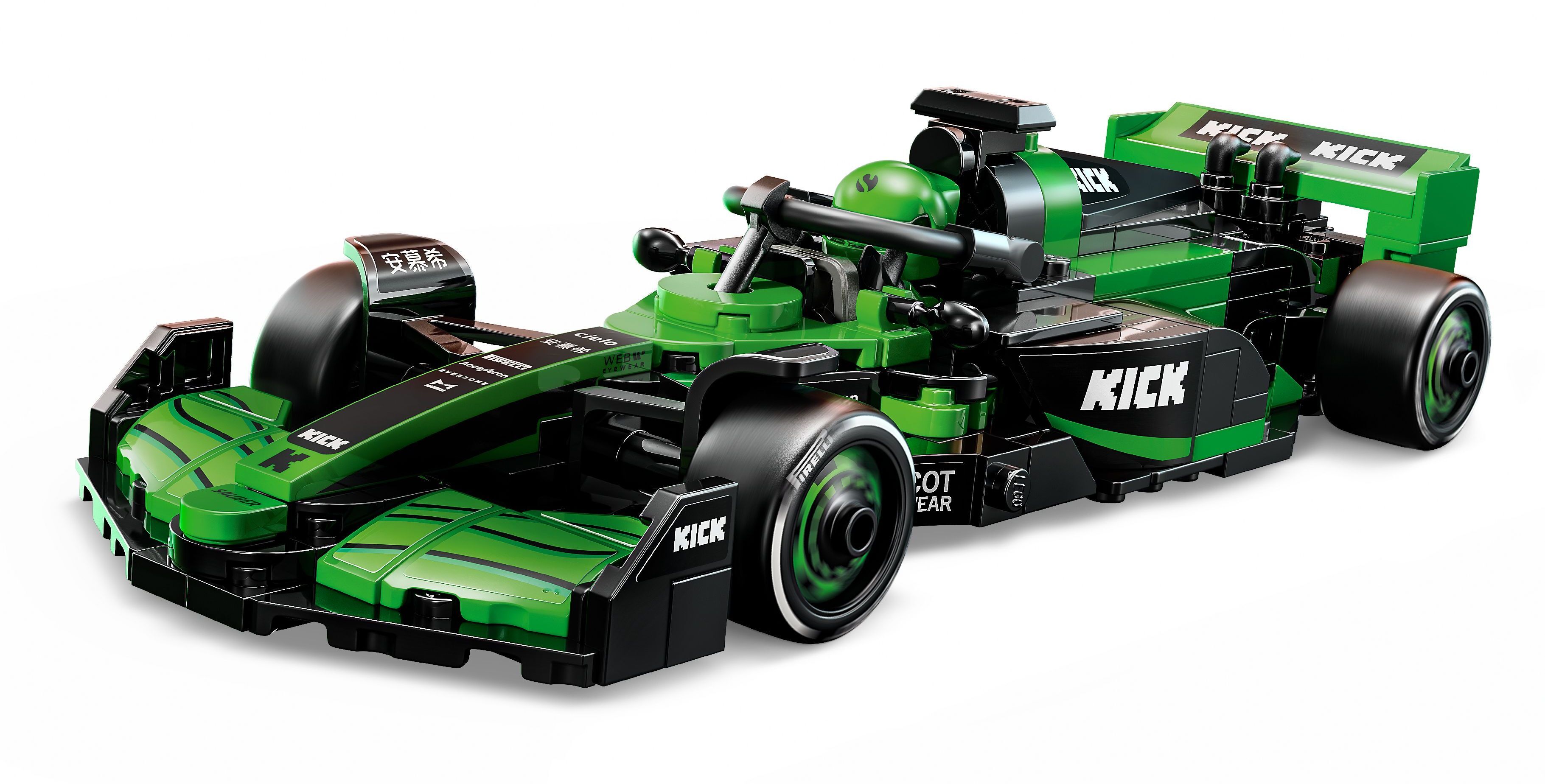 Конструктор Lego Speed Champions "Автомобіль для перегонів KICK Sauber F1® Team C44", 77247 3
