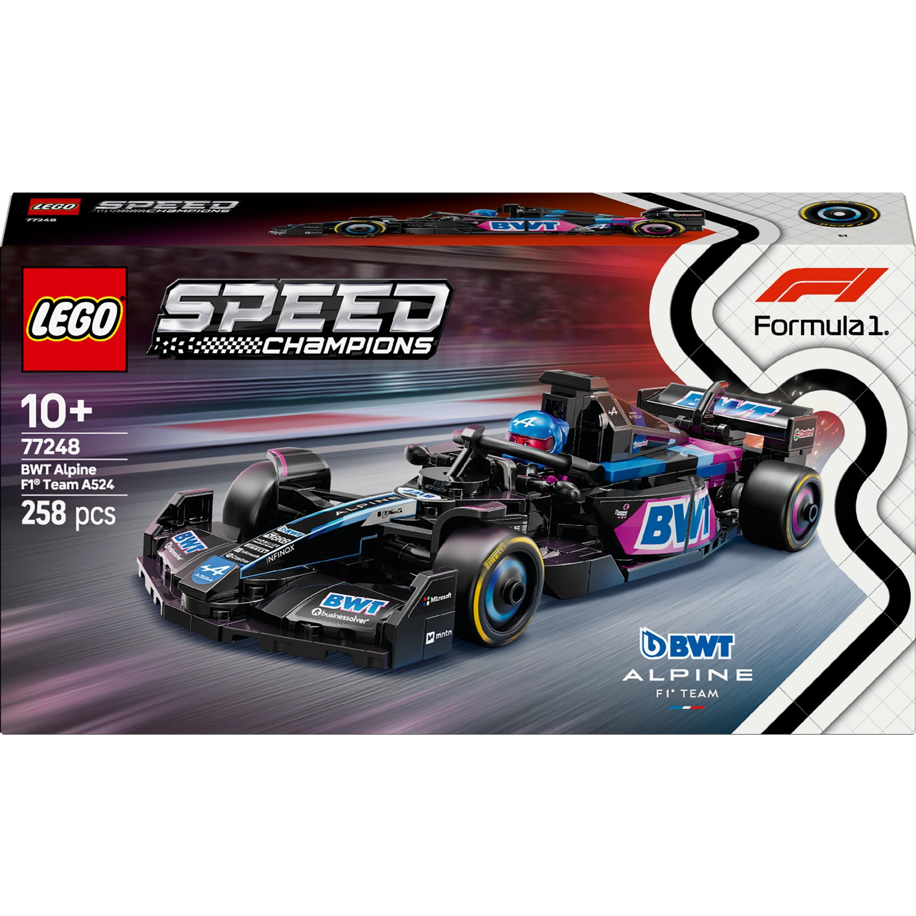 Конструктор Lego Speed Champions "Автомобіль для перегонів BWT Alpine F1® Team A524", 77248