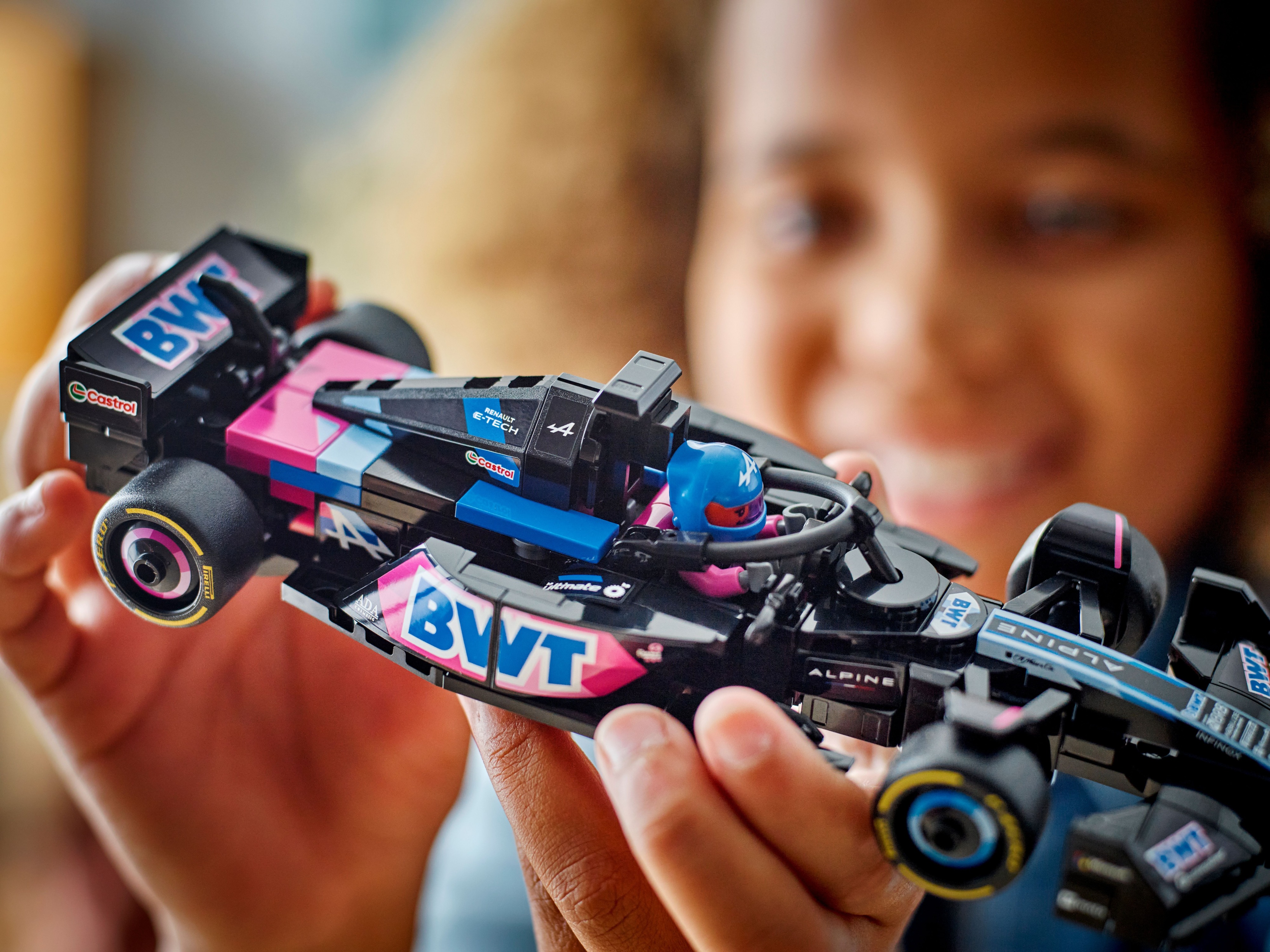 Конструктор Lego Speed Champions "Автомобіль для перегонів BWT Alpine F1® Team A524", 77248 6