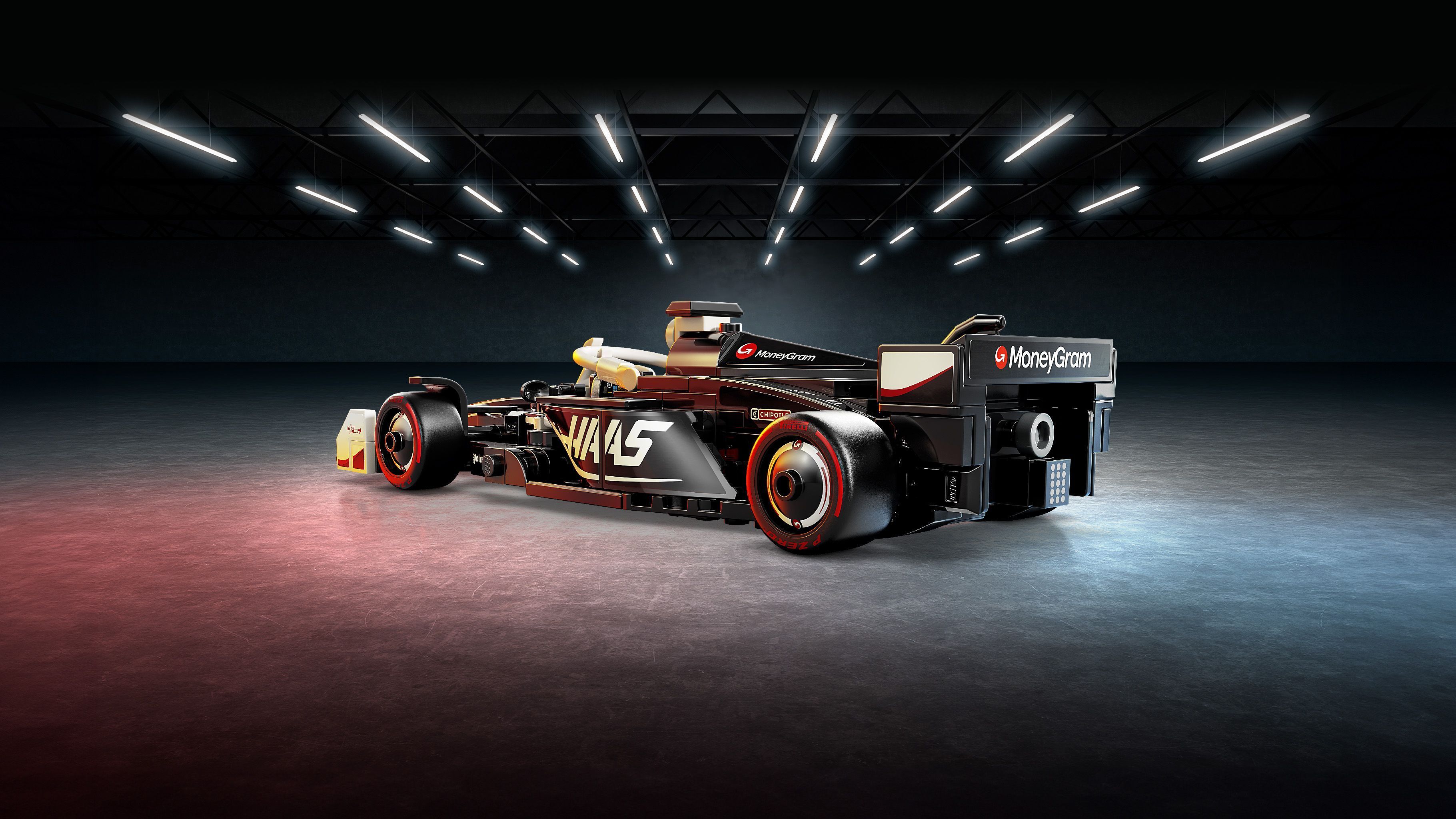 Конструктор Lego Speed Champions "Автомобіль для перегонів MoneyGram Haas F1® Team VF-24", 77250 3
