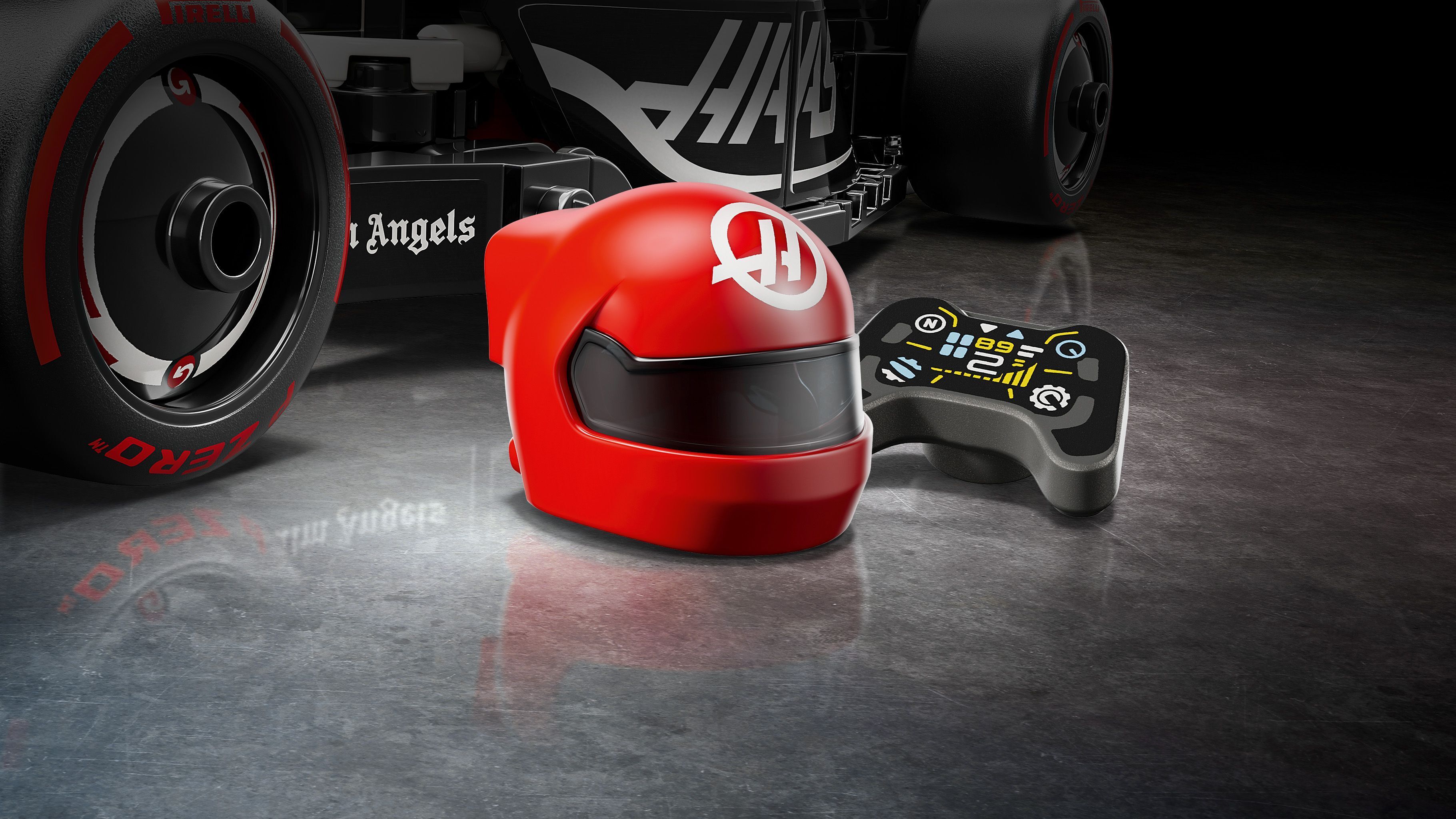Конструктор Lego Speed Champions "Автомобіль для перегонів MoneyGram Haas F1® Team VF-24", 77250 4