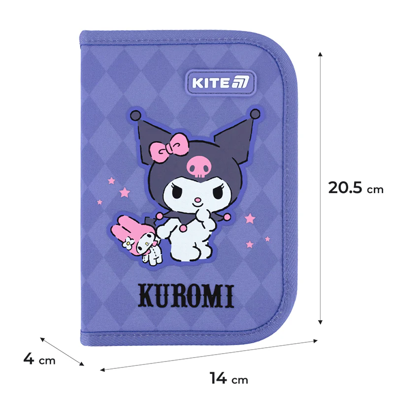 Пенал Kite 1 отделение, 1 отворота, без наполнения 621 HK-2, HK25-621-2 2
