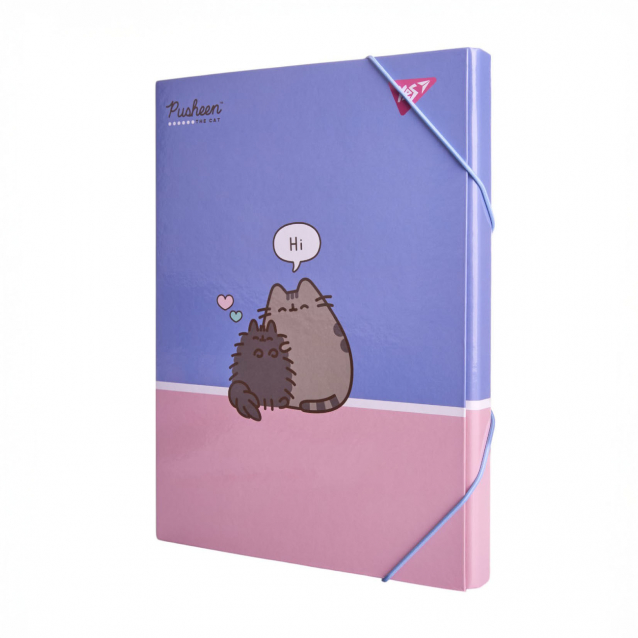 Папка для работы Yes картонная А4 "Pusheen", 500249