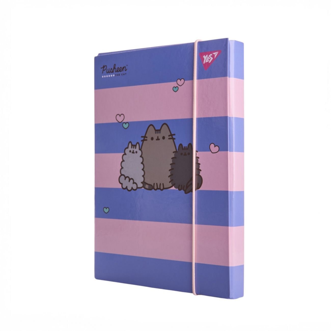 Папка для тетрадей Yes картонная В5 "Pusheen", 500245