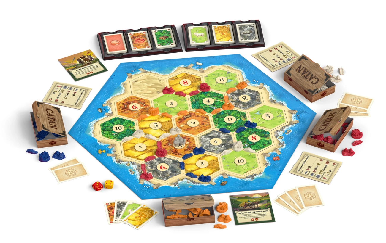 Настільна гра "CATAN" Rozum, R100UA 3