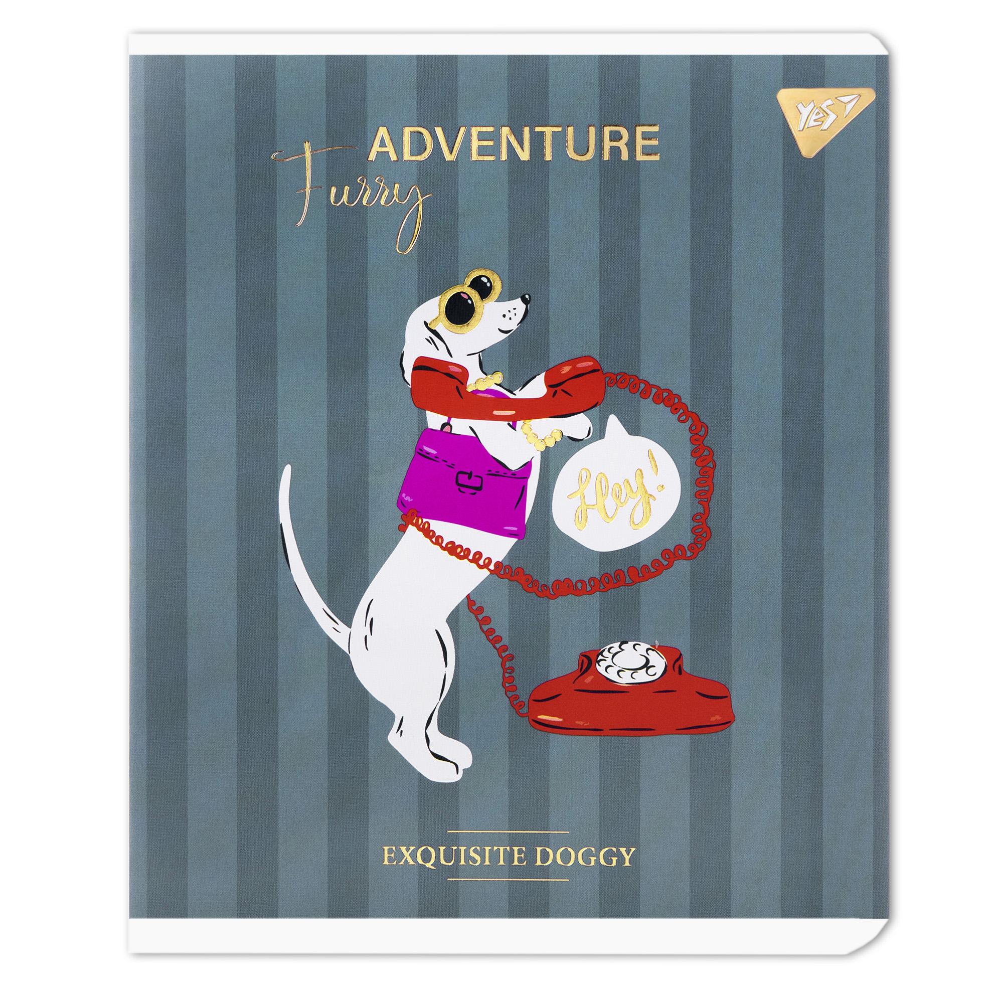 Зошит 24 кл. YES "Exquisite doggy", 767536 4
