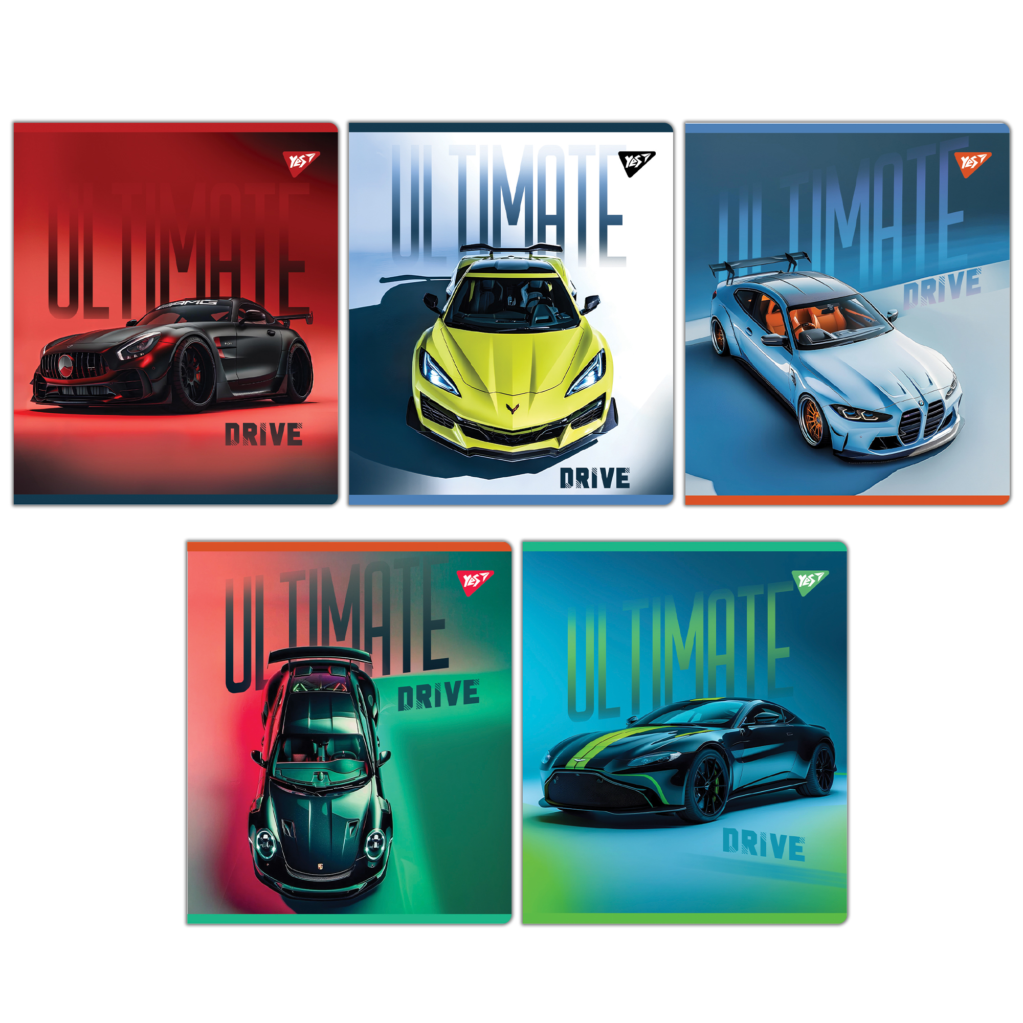 Зошит 18 лін. YES "Ultimate drive", 767529