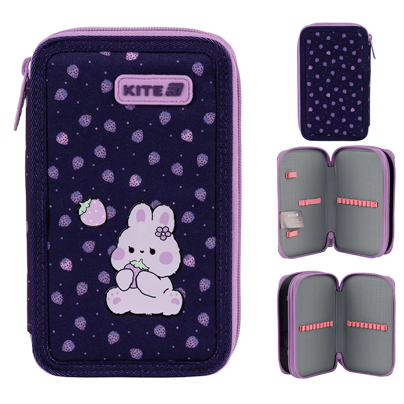 Пенал Kite 2 отделения, без наполнения 623 Feel Good, K25-623-3 1