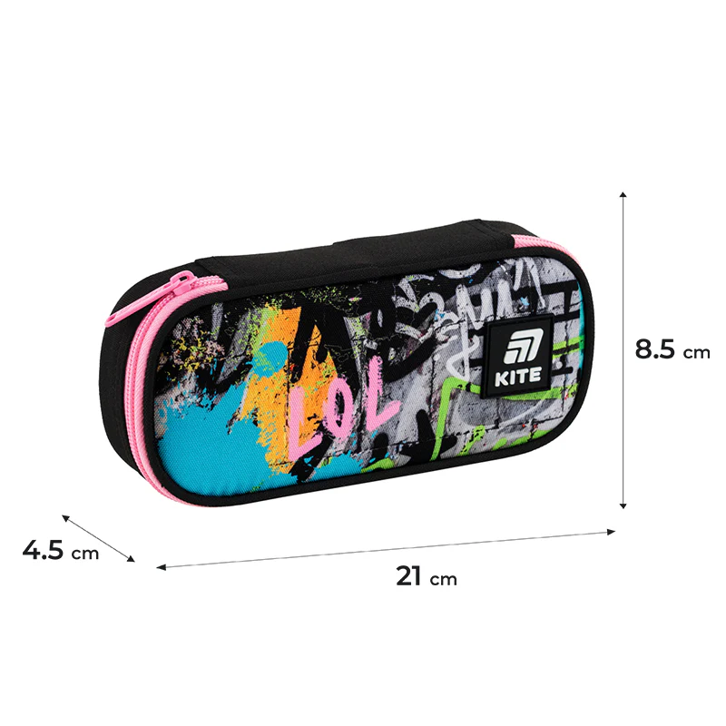 Пенал Kite 662 Street Art, K25-662-3 2