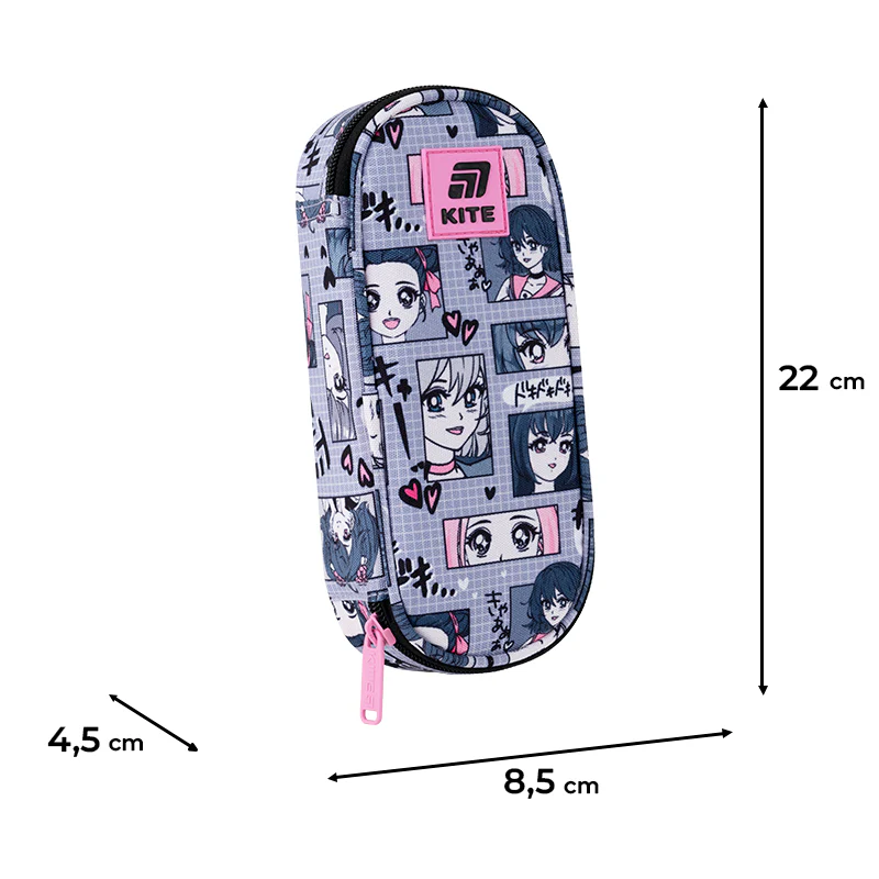 Пенал Kite 599 Anime Girl, K25-599-9 2