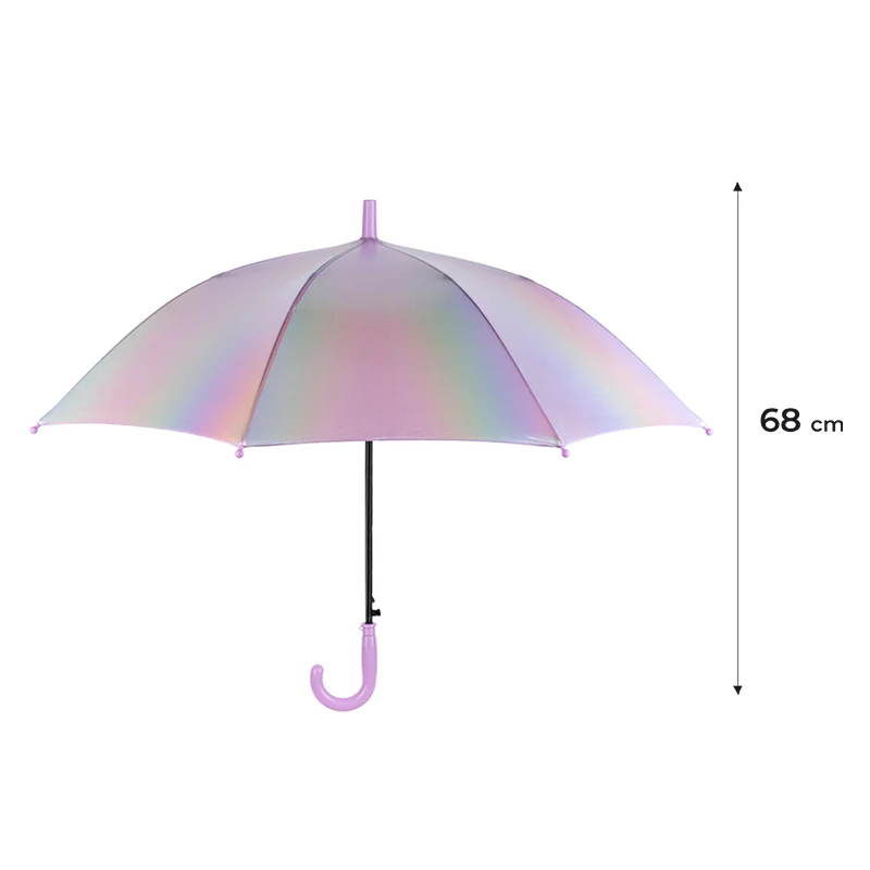 Парасоля дитяча Kite 2001-3, рожевий голографік, K24-2001-3 1