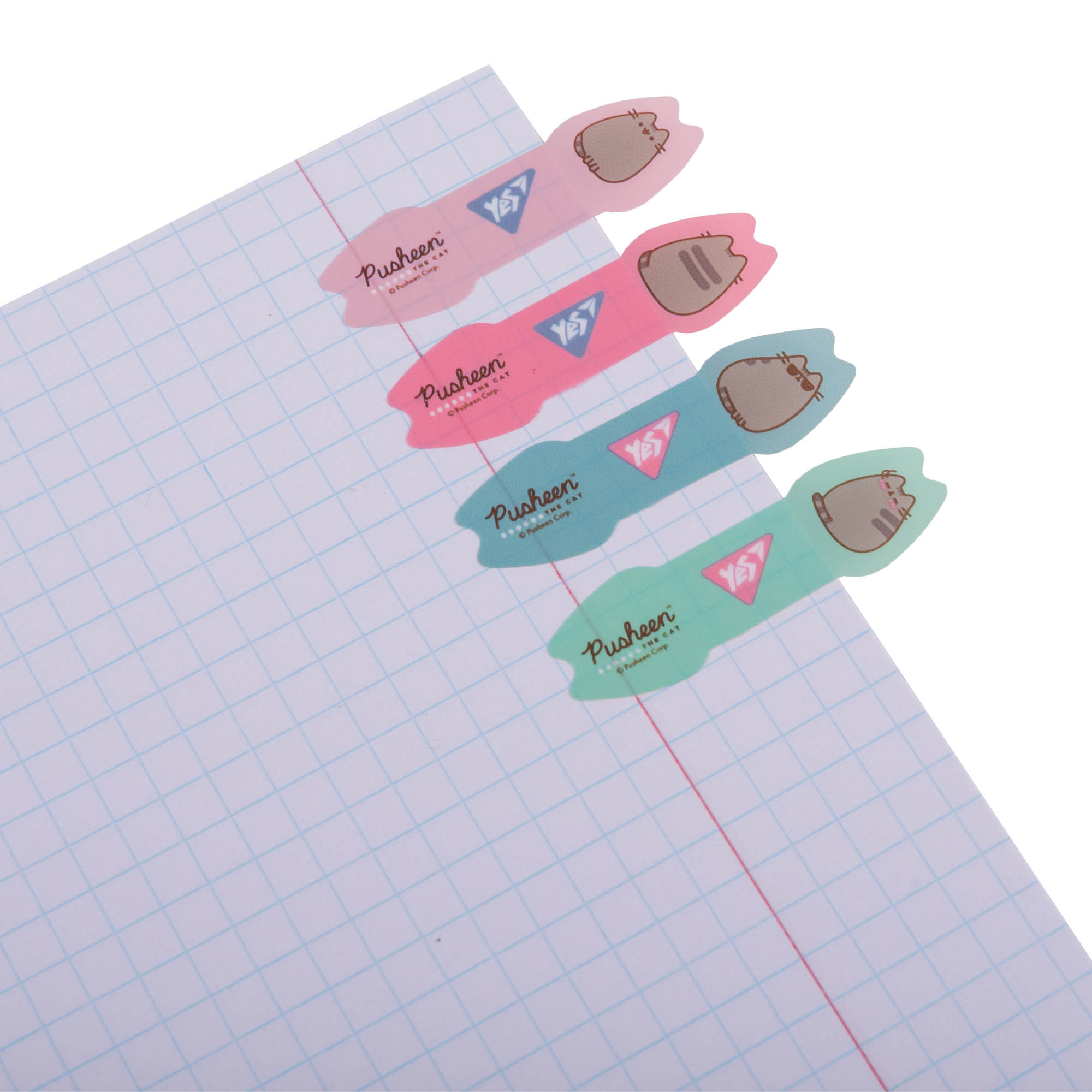 Закладки Pop-up Yes "Pusheen", пластик, 80 шт, 170443 1