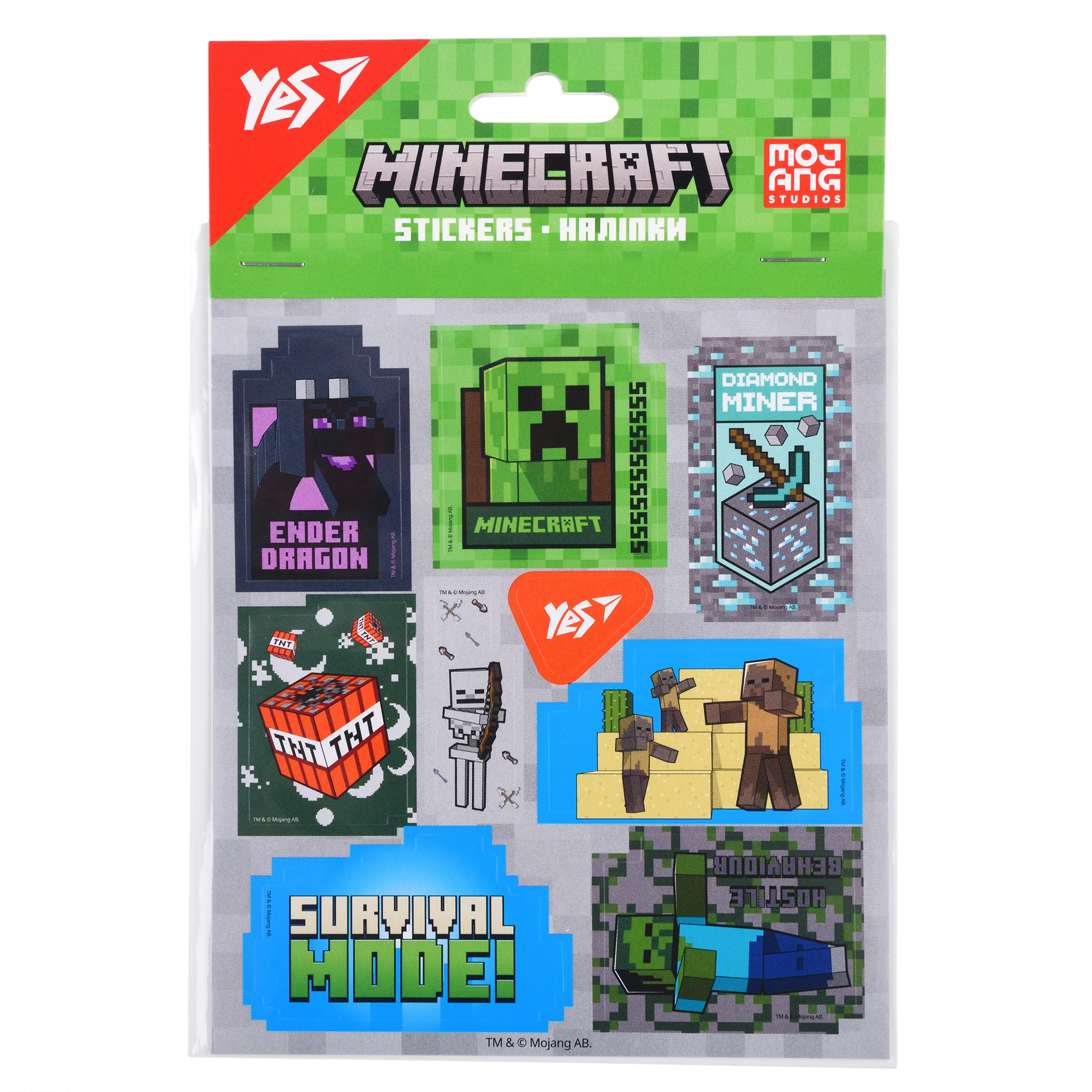 Наліпки Yes "Minecraft", 954923