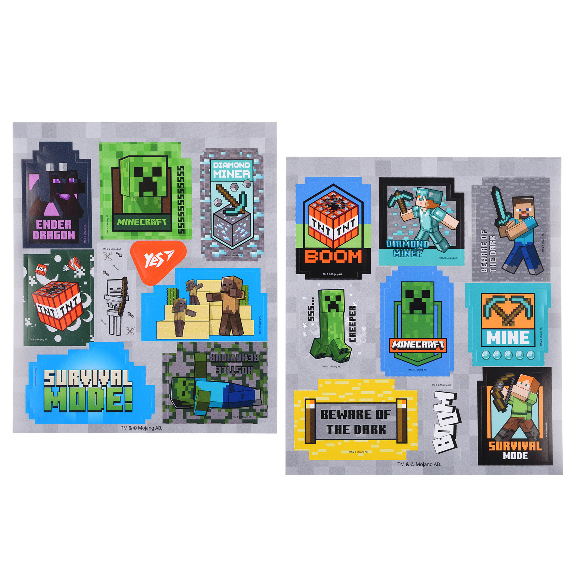 Наліпки Yes "Minecraft", 954923 1