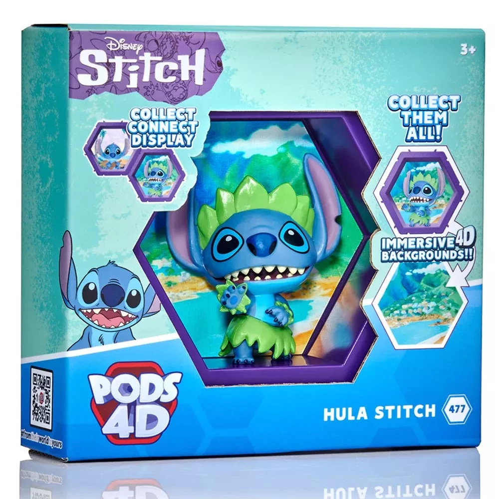 Фигурка коллекционная WOW! PODS 4D серии "Дисней" - Танцующий стич, 10 см, DIS-CL-1022-02