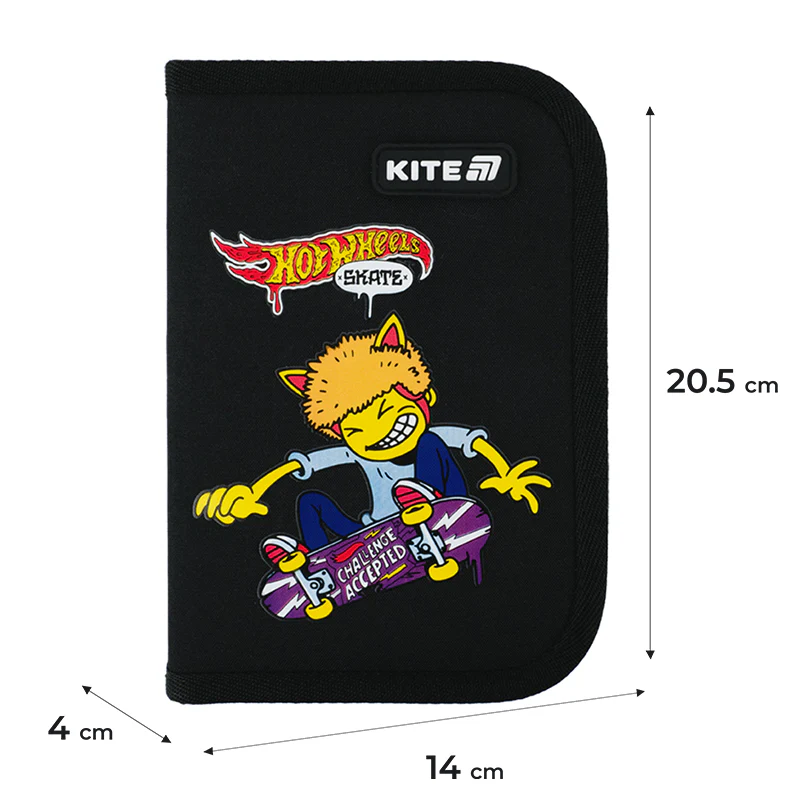 Пенал Kite 1 отделение, 2 отворота, без наполнения 622-2 HW, HW25-622-2 2