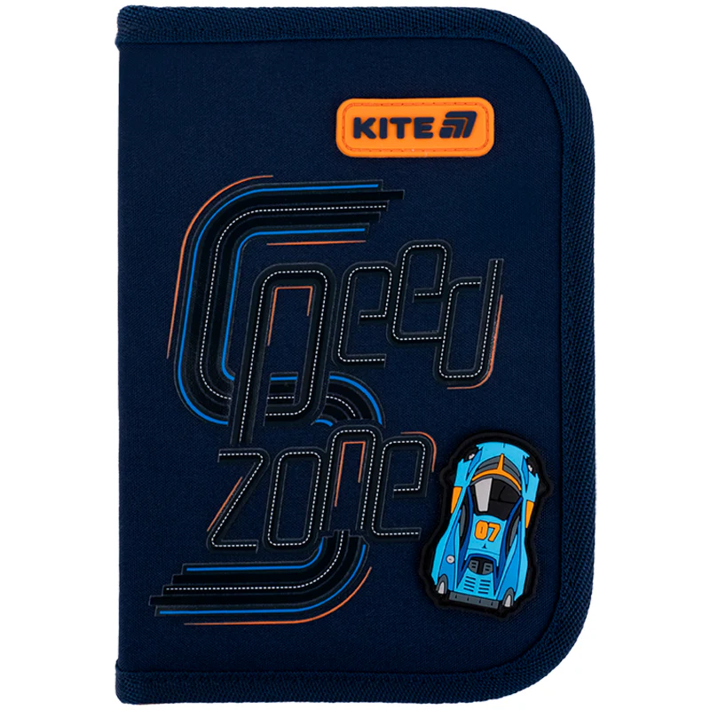 Пенал Kite 1 від., 2 відв., без наповнення 622 Speed Zone, K25-622-4