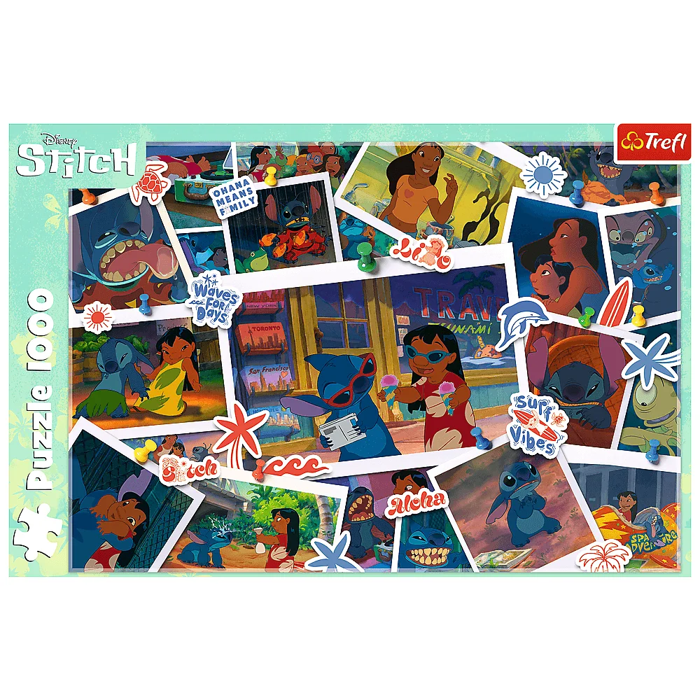 Пазл "1000" - Солодкі спогади, Lilo&Stitch, 10882 2