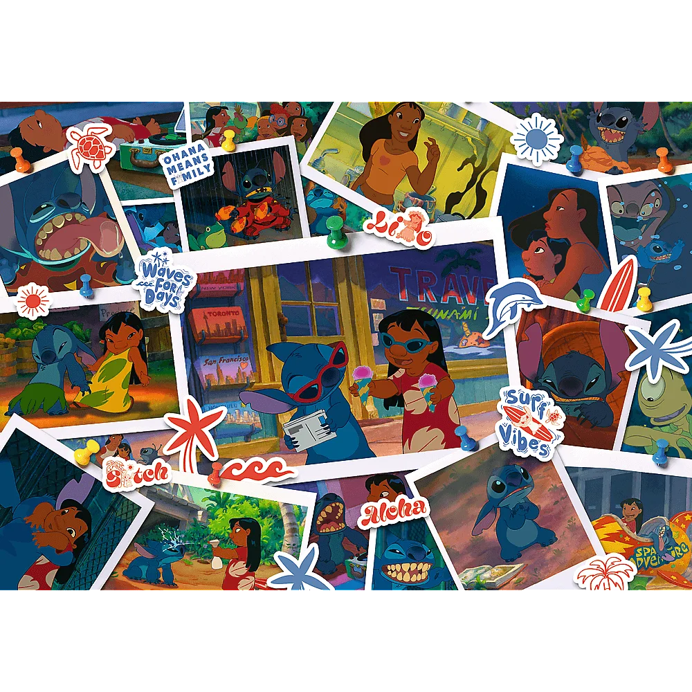 Пазл "1000" - Солодкі спогади, Lilo&Stitch, 10882 1