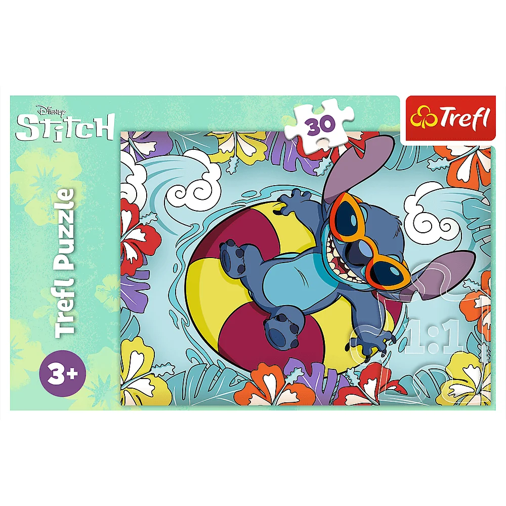 Пазл "30" - У відпустці, Lilo&Stitch, 18305 2
