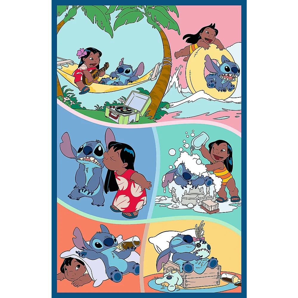 Пазл "3х80" - Світ Cтіча, Lilo&Stitch, 34885 2