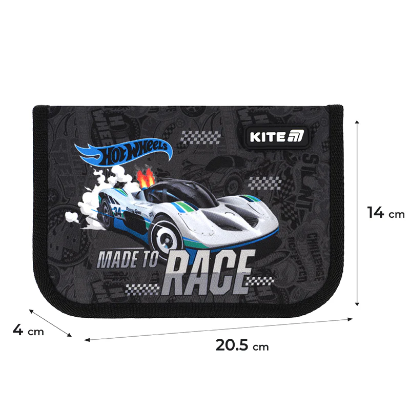 Пенал Kite 1 від., 1 відв., без наповнення 621 HW, HW25-621 1