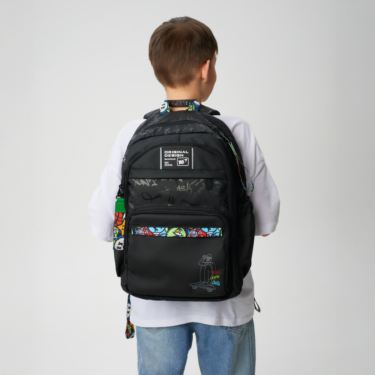 Рюкзак школьный YES TS-47 "Street Street", 559917 14