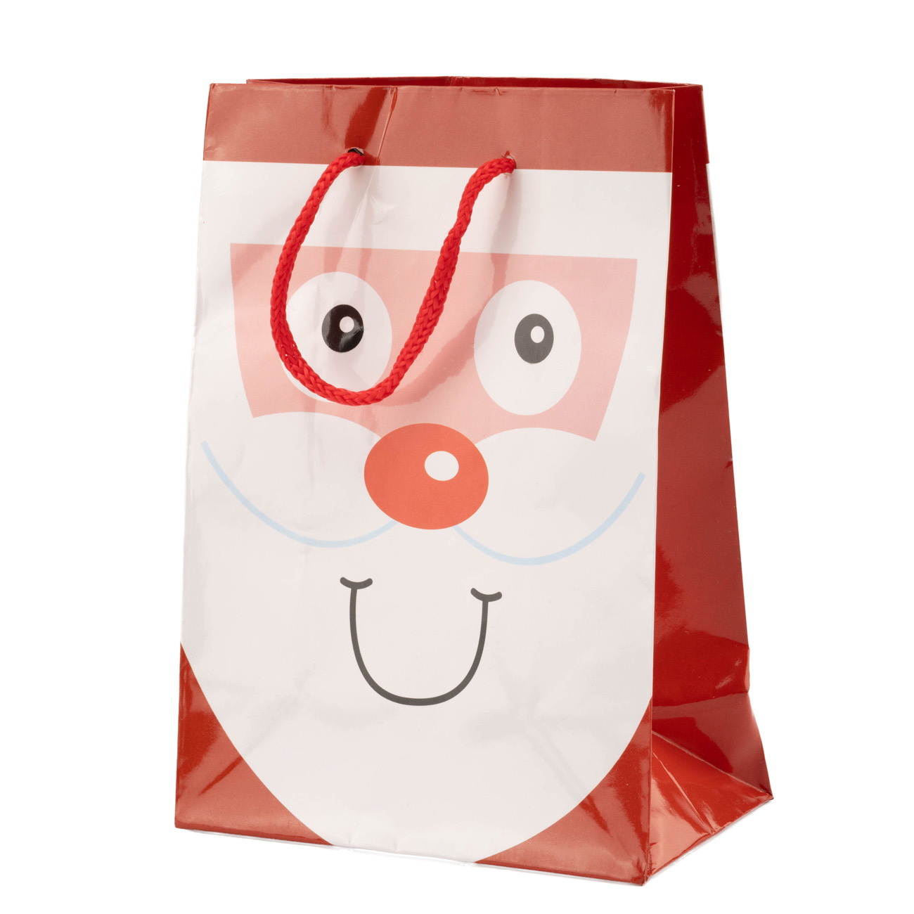 Подарунковий пакет новорічний дитячий мал. "XMAS" 11,5*6*16 см (4 види в асорт.), ABD100350