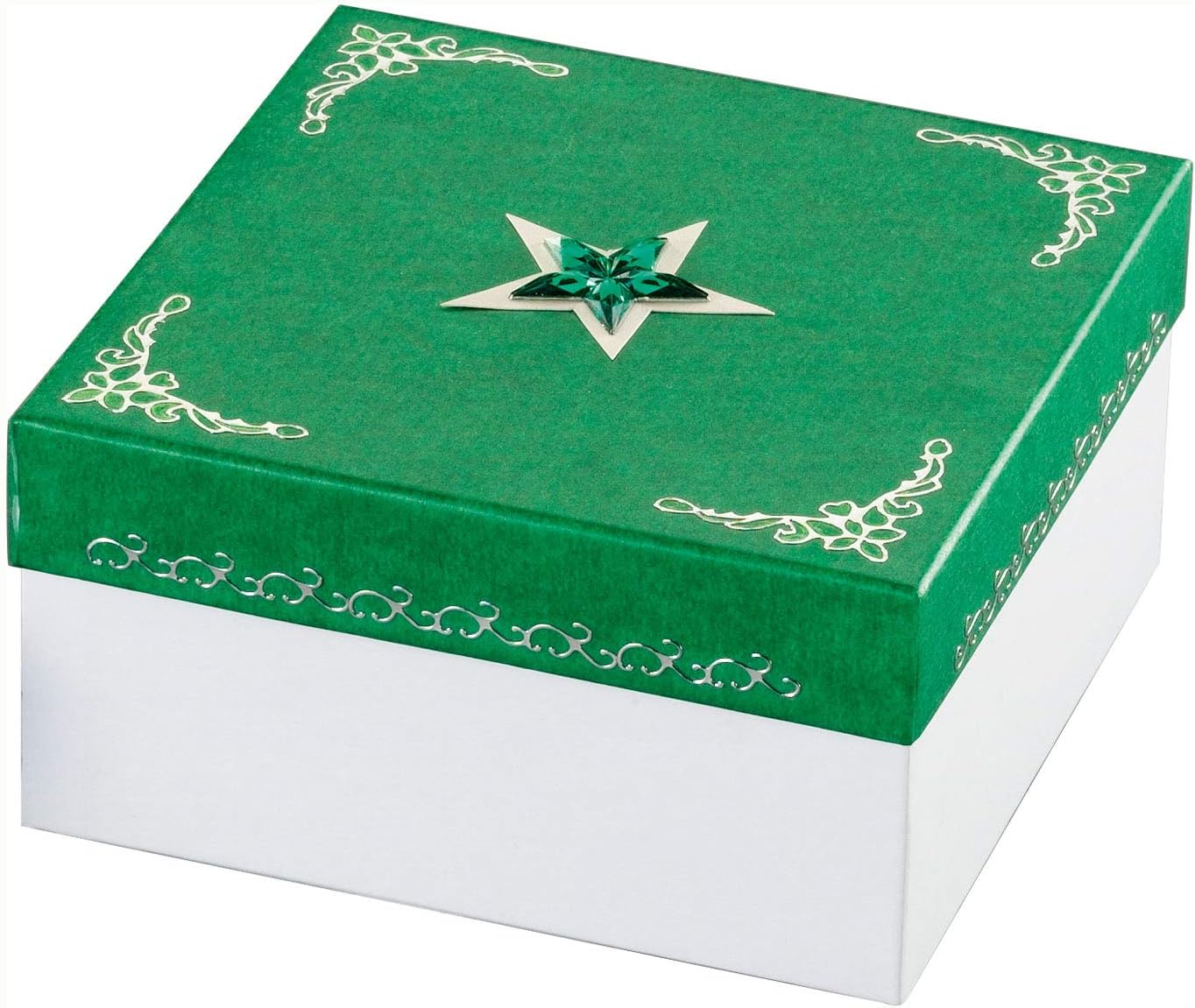 Заготівка Коробка для подарунків з картону білого Квадратна №7, 3100 Folia 3