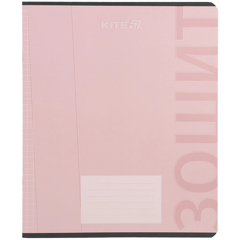 Тетрадь 18 л., кл., софт тач + УФ лак, Kite One color, K25-236-2 7